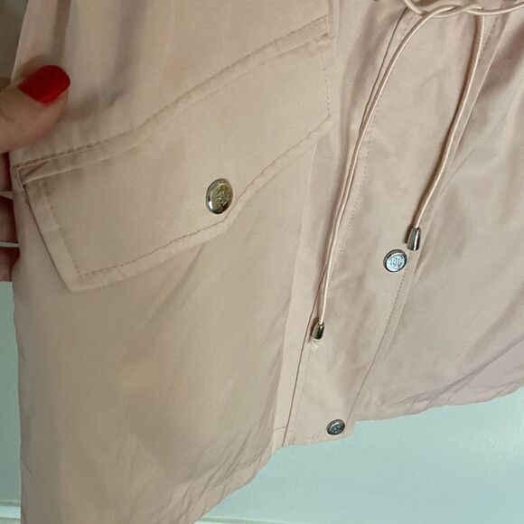 Ralph Lauren Wind -Rain Zipper coat and button closure Sz Petit S NWT Hale Rose - Picture 7 of 14